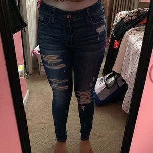 American eagle high rise jegging size 10